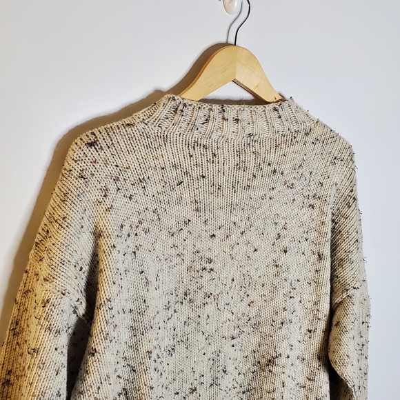 Vintage chunky knit patriotic flag oversized cardigan Sweater ***NO TAGS Med/Lar - Picture 4 of 9